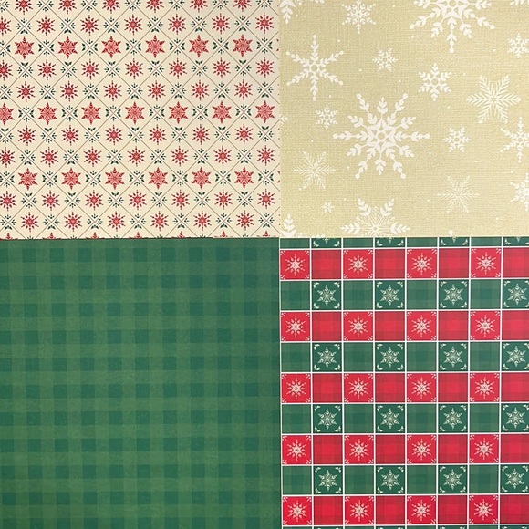 Christmas Scrapbook Paper! 12x12 Premium Card Stock! - Picture 8 of 11